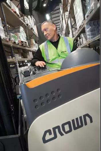 科朗叉車的損壞成本降低超過90%，車隊規模減少超過40%